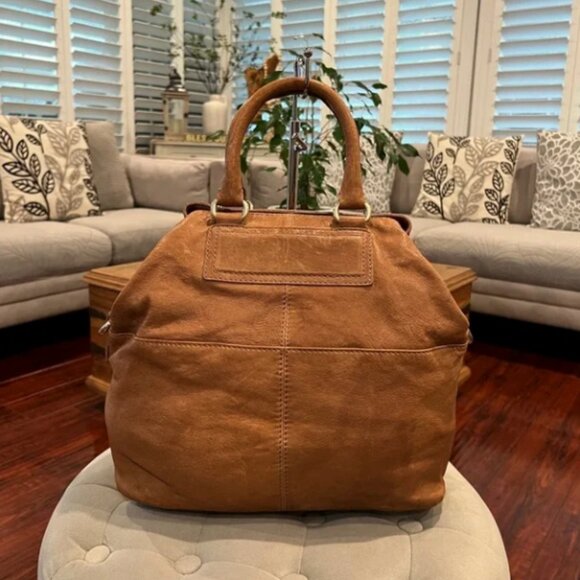 GIVENCHY Borse Distressed Leather Satchel Tote Bag - Picture 2 of 10